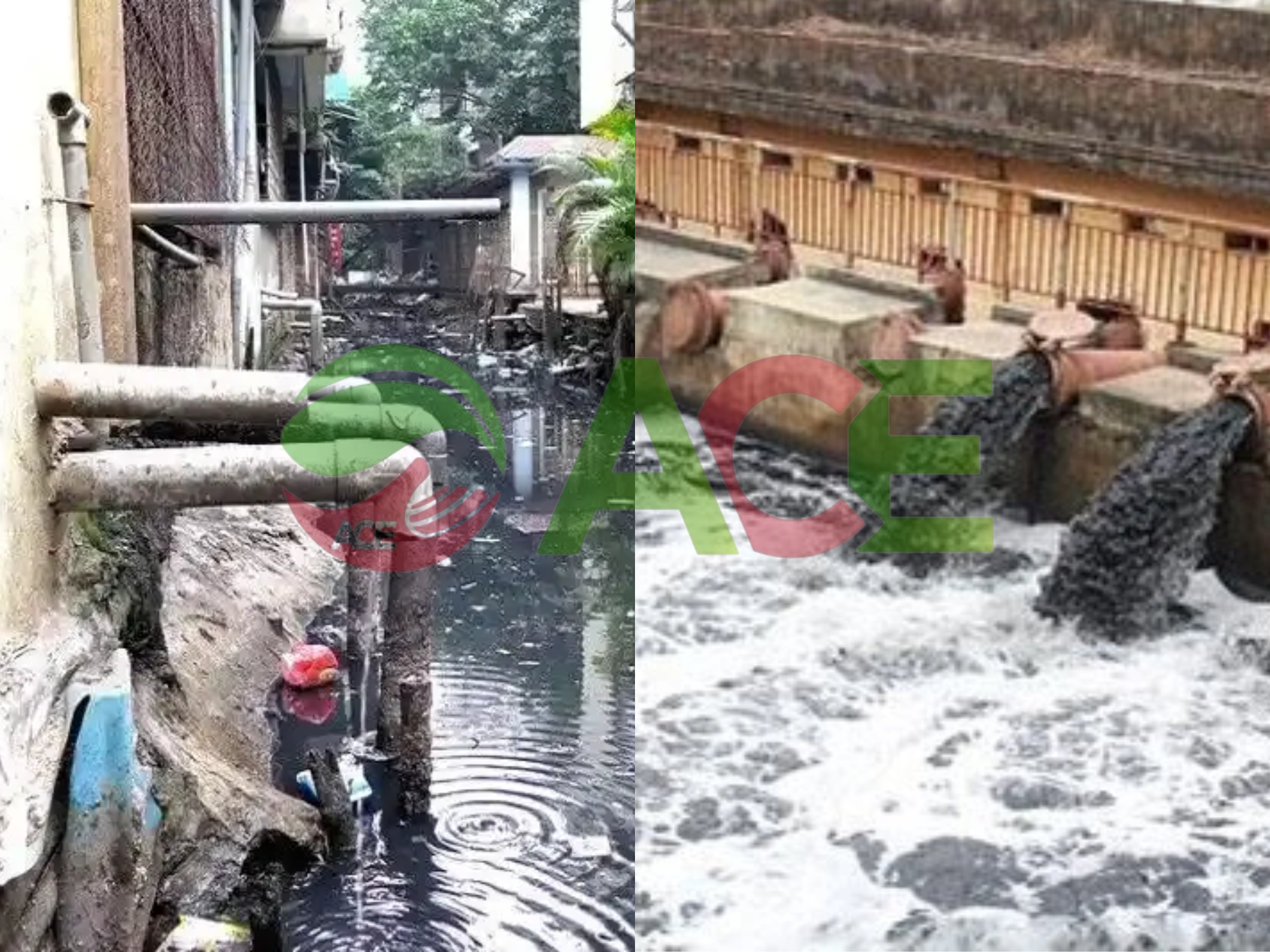 Sự khác biệt giữa nước thải sinh hoạt và nước thải công nghiệp